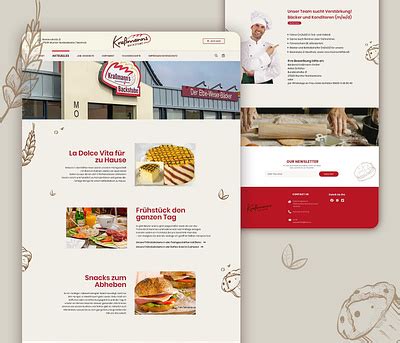 Bakery - Website Design by Tactics. on Dribbble