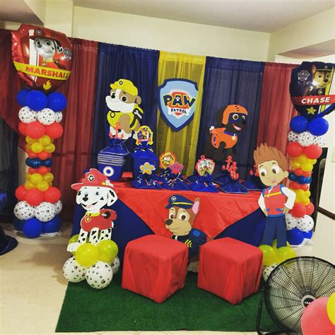 Paw Patrol Party Ideas Cumplea Os Patrulla Canina Decoracion Fiesta