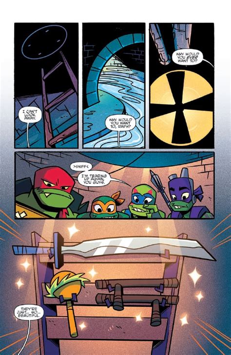 Nickalive Preview Of Idw S Rise Of Teenage Mutant Ninja Turtles