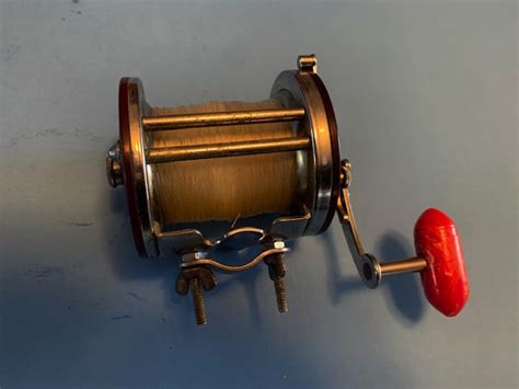 VINTAGE PENN JIGMASTER NO 500 FISHING REEL WITH STEEL GEARS GUTS