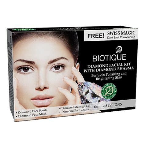 Biotique Diamond Facial Kit With Diamond Bhasma