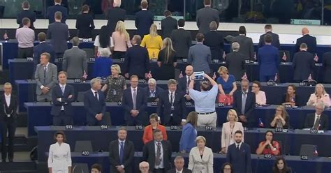 Brexit Meps Turn Their Backs During First Sitting Of European