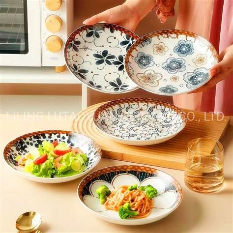 Ceramic Dinnerware Detail Porcelain Tableware For Wedding Banquet