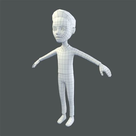 Low Poly Male Cartoon Style Character | 3D model | Cartoon styles, Low poly models, Low poly