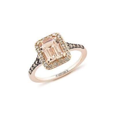 14K Strawberry Gold Ring Chocolate Diamonds Nude Diamonds BVQN 14 Le Vian