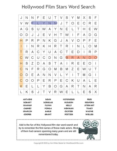 S Movies Word Search Monster Word Search Movie Word Search