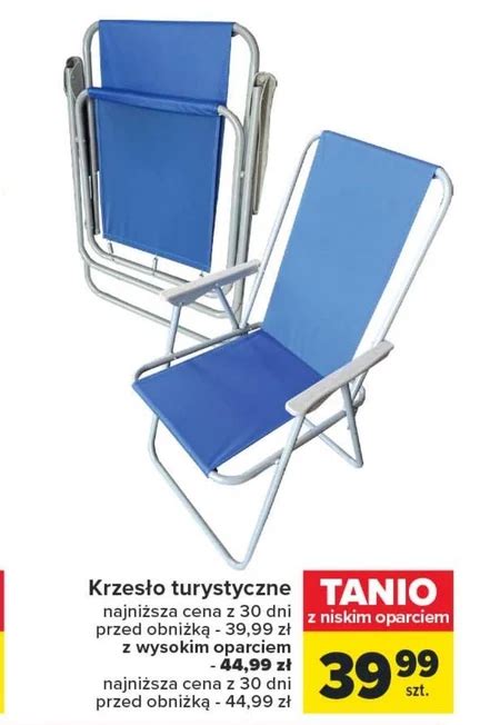 Krzes O Turystyczne Taniej Promocja Carrefour Ding Pl