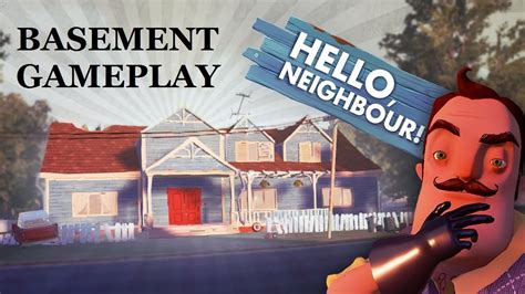 Hello Neighbor Alpha 2 Basement Gameplay New Ending YouTube