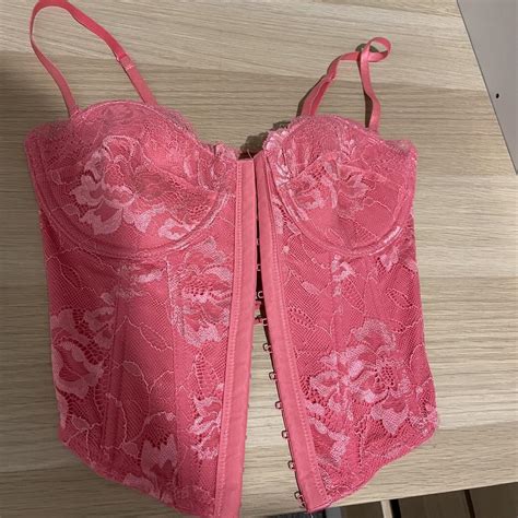 Glassons Pink Corset Only Worn Once So Cute And Depop