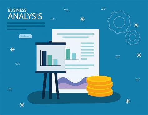 Premium Vector Business Analysis Statistics Vector Design