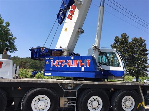 Tadano Faun Atf Ton All Terrain Crane For Sale Hoists