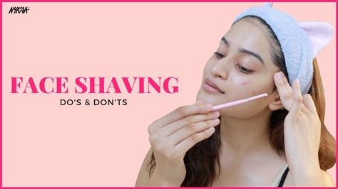 Face Shaving Dos And Donts Facial Hair Removal Tips Nykaa Youtube