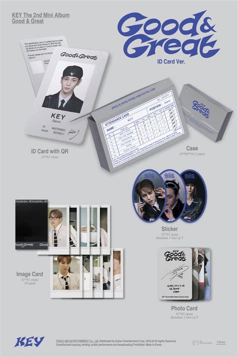 Good Great Id Card Ver Nd Mini Album Good Great Id