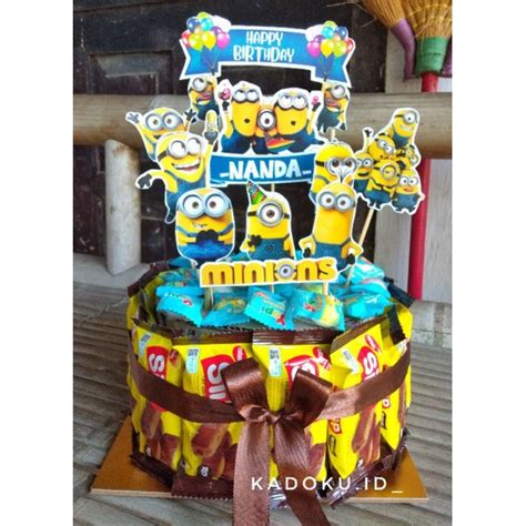 Jual Snack Tower Hadiah Ulang Tahun Snack Tower Murah Kado Ulang