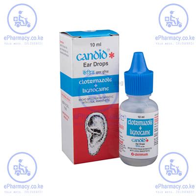 Candid Ear Drops Clotrimazole Lignocaine Mls Epharmacy Kenya