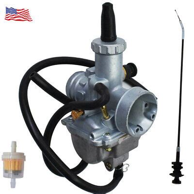 New Carburetor For Suzuki LT160 LTF160 Quadrunner Carb With Choke Cable