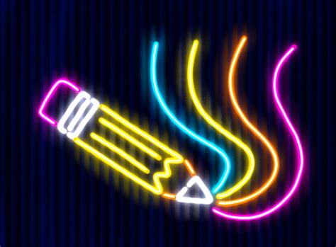 How To Draw Neon In Procreate • Bardot Brush