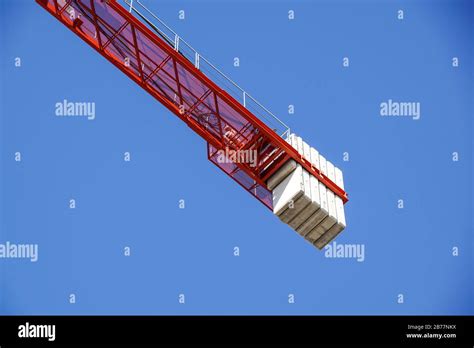 Tower crane counterweight hi-res stock photography and images - Alamy