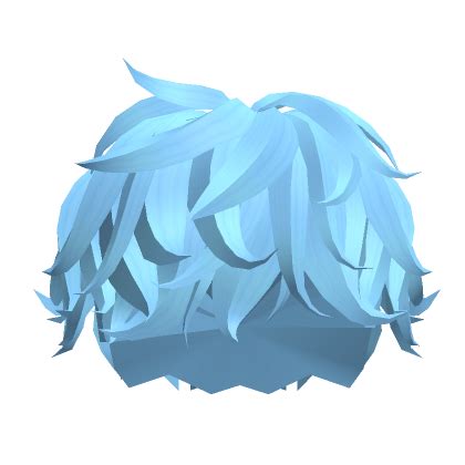 Blue Messy Hair Roblox Item Rolimon S