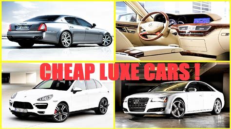 Top 10 LUXURY SEDANS Under 25K That Will Make You Look Rich YouTube