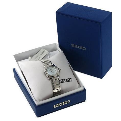 Seiko Vivace Collection New Ladies Date Watch With Genuine Clean Diamonds Ebay