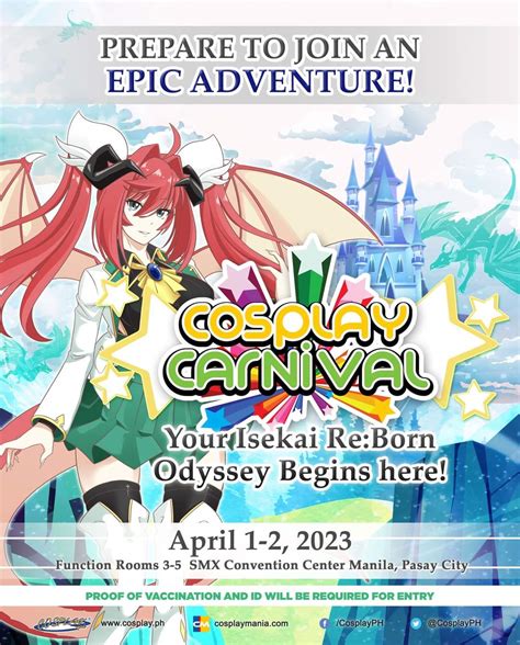 Cosplay Carnival Get Ready For An Epic Adventure This April