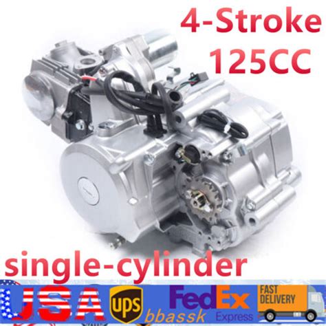 125CC Engine Motor Electric Start 3 Speed W Reverse For ATV Quad Bike