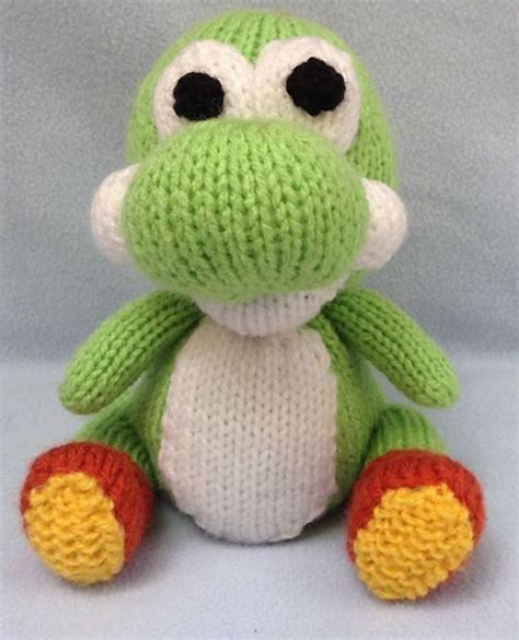 Yoshi Choc Orange Cover Toy Knitting Pattern By Andrew Lucas