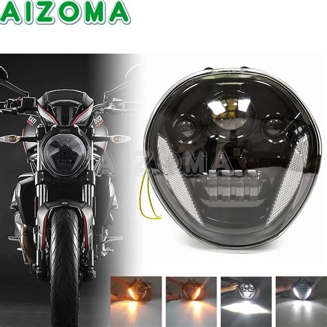 Motorcycle Led Headlight For Kawasaki Vulcan S En High