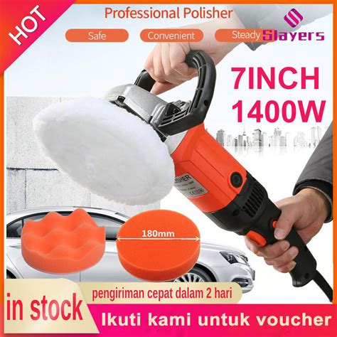 Heavy Duty W Inch Electric Car Polisher Buffing Machine Waxer