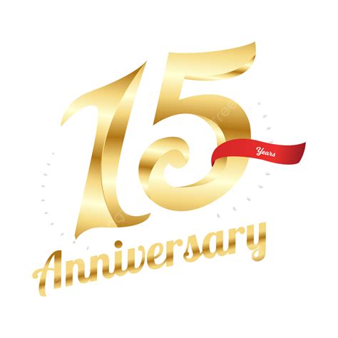 15th 15th Anniversary Logo Png Clipart 611792 Pinclipart Images And