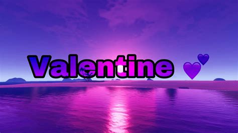 Valentine 💕 Fortnite Montage Youtube