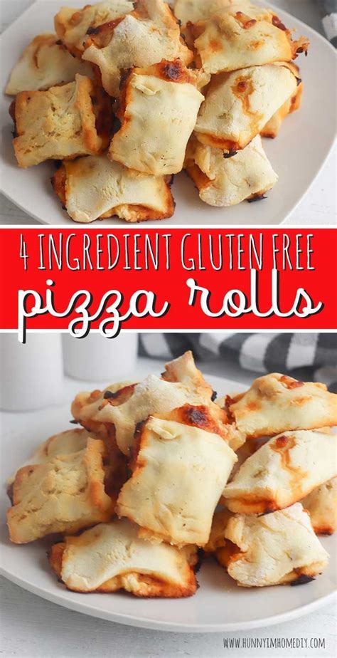 Make Your Own Gluten Free Pizza Rolls Recipe Gluten Free Pizza