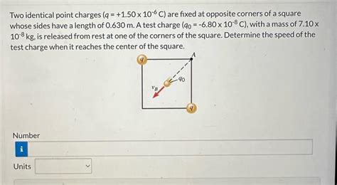 Solved Two Identical Point Charges Q C Are Fixed Chegg