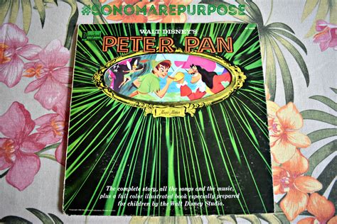 Walt Disney S Story And Songs From Peter Pan Vinyl Record Lp St