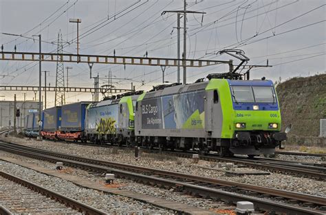 Doppeltraktion Mit Den BLS Loks 485 006 1 Und 475 405 7 D Flickr