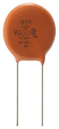 Vishay Single Layer Ceramic Capacitor Slcc Nf V Ac Y U