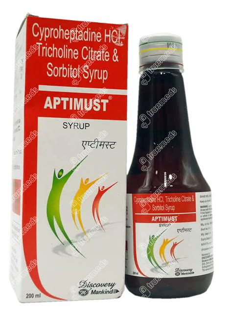 Aptimust Syrup Uses Side Effects Price And Substitutes