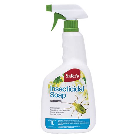 Safers Insecticidal Soap Rtu 1l Hydrofarm Canada