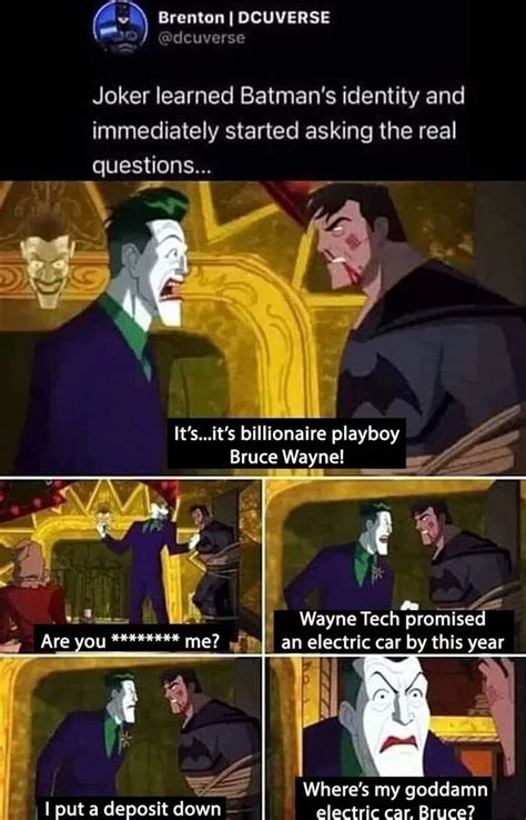 Brenton I DCUVERSE Dcuverse Joker Learned Batman S Identity And