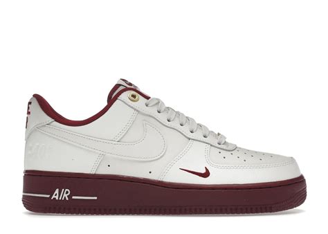 Nike Air Force 1 Low 07 Se 40th Anniversary Edition Sail Team Red W Sneakerkereső