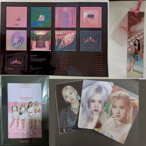 WTS Blackpink 4 1 Limited Edition The Album Photobook Photocard Pc