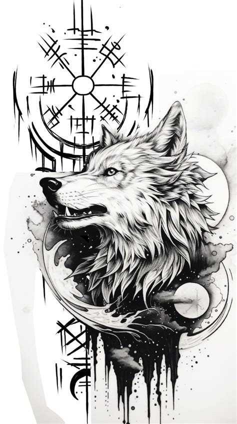 Pin By Cmurat On D Vme Tasar Mlar Wolf Tattoo Design Wolf Tattoo