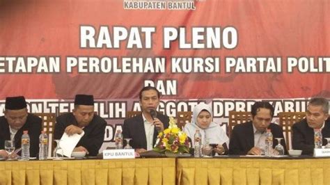 Daftar 45 Anggota DPRD Kabupaten Bantul Terpilih Periode 2024 2029