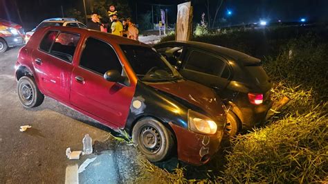 Gr Vida Fica Ferida Ap S Acidente Em Araquari Aconteceu Em Joinville