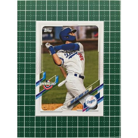 ★topps Mlb 2021 Opening Day 80 Cody Bellinger Los Angeles Dodgers ベース