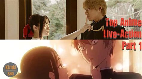 Top 20 Anime Live Action Movie Youtube