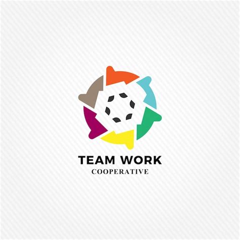 Premium Vector | Teamwork logo design ideas