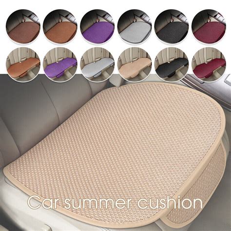 Breathable Car Seat Cushion Mat Protector Pad Front Back Pad Cover