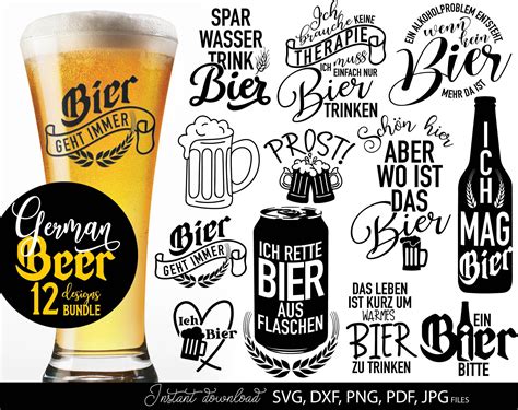 Plotterdatei Sprüche Bier Liebhaber allgemein svg png dxf Etsy de